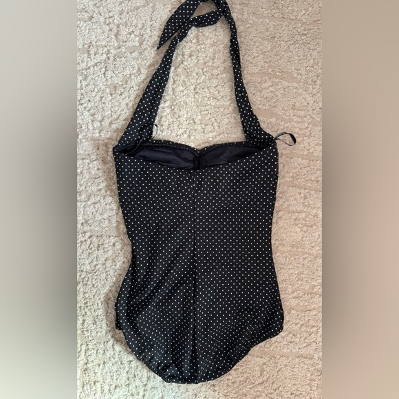 Magicsuit Women’s one piece swimsuit polka dot size 10 black white - Picture 5 of 5